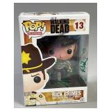 Funko Pop Rick Grimes Autographed Figurine