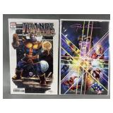 Clayton Crain Thanos #1 Signed & More
