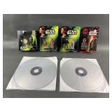 Kenner Star Wars Action Figure Set & Laser Discs