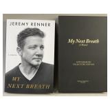 Jeremy Renner Autographed Collectorï¿½s Edition