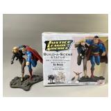 Justice League Superman & Black Canary Statue