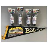 Vntg. Biblical Island Detroit Flag & Jumbo Scopes