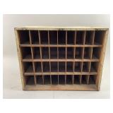 Vtg Putnam Dyes Metal Display & Storage Cabinet