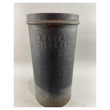 Vtg Steel Dairy Milk Canister Down River Detroit