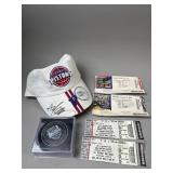 NHL, NASCAR Tickets, Signed Pistons Cap & More