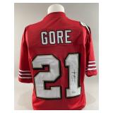 Autographed Frank Gore Jersey SF 49ers