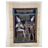 Hand-painted Egyptian Papyrus Artwork
