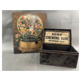 Zeno Chewing Gum Display & Target Game