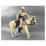 Lone Ranger & Tontos Horse Figurines 1973