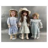 Made In France Vintage Porcelain Dolls