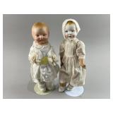 Antique Composition & Bisque Dolls