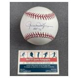 Rollie Fingers MLB HOF Signed Baseball 1992
