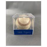 1968 Detroit Tigers Signed Baseball