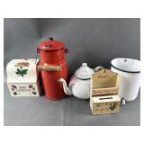 Stamp Saver & Enamel Kitchenware