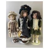 China Dolls In Victorian Clothes Heubach & More