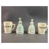 Uranium Summit Art Glass Ladyï¿½s & Mckee Mugs