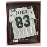Framed Jersey Signed By Vince Papale w/ COA
