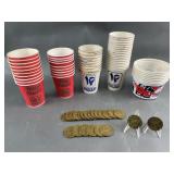 Americas Pillar Dollar Fantasy Medal Coin Copy