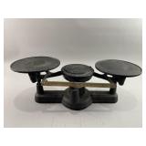 Vtg Howe Rutland Vt Cast Iron Balance Scale