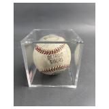 Team Signed Vintage Detroit Tigers Baseball