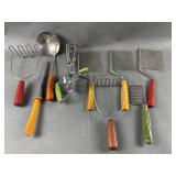 Bakelite Handled Kitchen Utensils & More