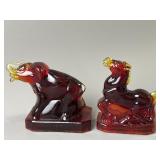 Cadmium Glass Boyd Joey Horse & Zack Elephant