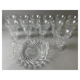 Fostoria Colony Uranium Glass Tray & More