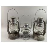 Dietz & More Antq Kerosene Oil Lamps