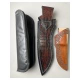 Knife Sheaths, Tooled Leather & More