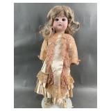 Victorian Era 1912 Porcelain German Doll 21"