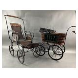 Victorian Baby Stroller Carriages Antique