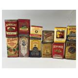 Vintage Spice & Food Product Tins
