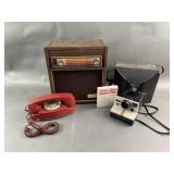 Longines Convertible Radio, Polaroid Camera & More