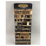 KEIL Auto. Key Blank Retail Display with Keys