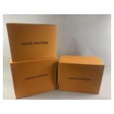 3 Louis Vuitton Empty Boxes