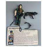G.I. Joe Dog Handler Figure With Card & More