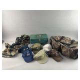 Camo Duffle Bags, Hunting Themed Hats & Toolbox