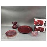 The Cellar Stemless Wine Glasses & More Redware