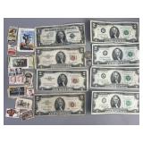 Silver Certificates, Silver Coins & Stamps
