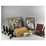 Antique Thomas Hardy, Mark Twain, Stands & More