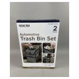 New Automotive Trash Bin Set