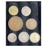 Vintage Canadian Coins Some Silver