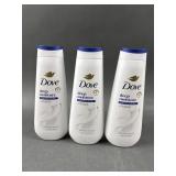 3 Dove Deep Moisture Lotions
