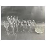 1024-1 Rock Sharpe Crystal Goblet & More