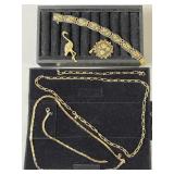 Costume Jewelry Pierre Cardin Chains & More