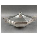 Art Deco Silver Plated Soup Tureen Brazil