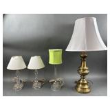 Traditional Crystal Table & More Lamps