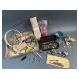 Sewing Machine Attachments, Ruffler, Punch Tool