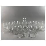 Vtg Lenox Windswept Highball Glasses & More