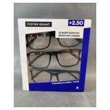 Foster Grant Design Optics Reading Glasses +2.50